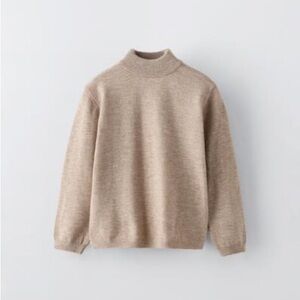 Zara toddler girl brown sweater
